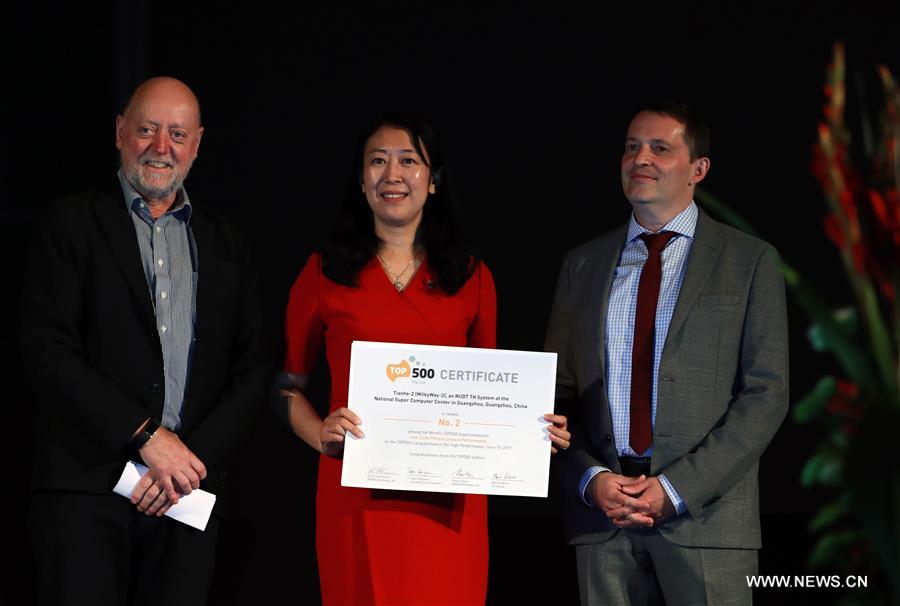 GERMANY-FRANKFURT-TOP500 LIST OF SUPERCOMPUTERS-CHINA'S SUNWAY