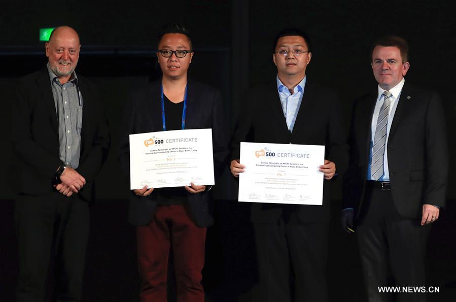 GERMANY-FRANKFURT-TOP500 LIST OF SUPERCOMPUTERS-CHINA'S SUNWAY