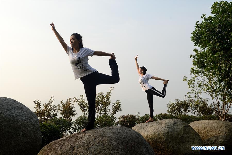#CHINA-HUBEI-YOGA (CN)