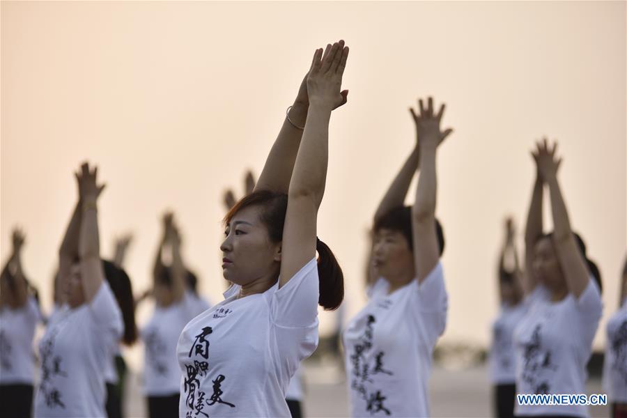 #CHINA-HUBEI-YOGA (CN)