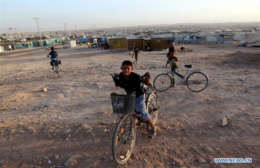 JORDAN-SYRIA-REFUGEE-CHILDREN