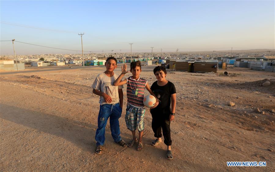 JORDAN-SYRIA-REFUGEE-CHILDREN