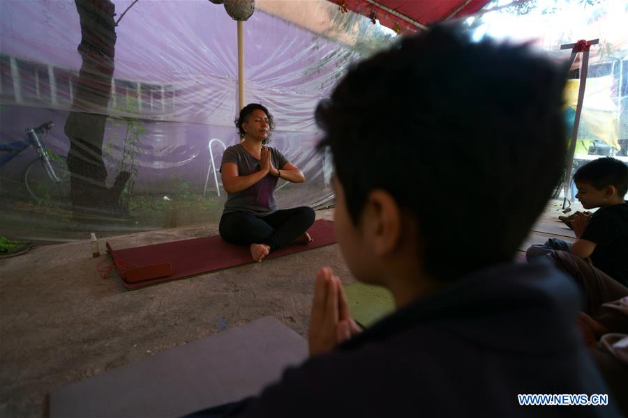 MEXICO-MEXICO CITY-YOGA DAY