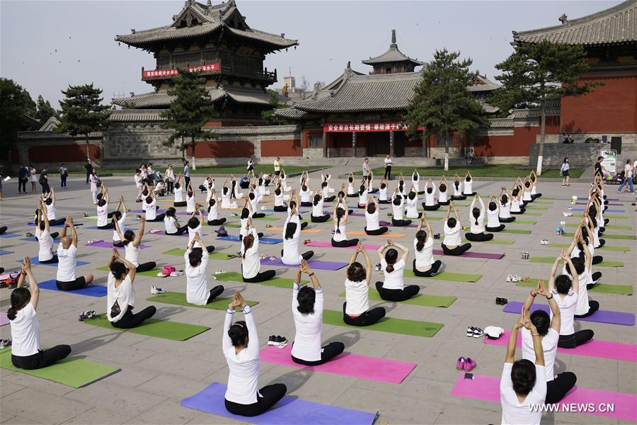 #CHINA-INT'L YOGA DAY-CELEBRATIONS (CN)