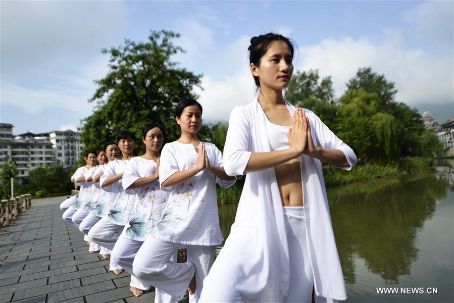 #CHINA-INT'L YOGA DAY-CELEBRATIONS (CN)