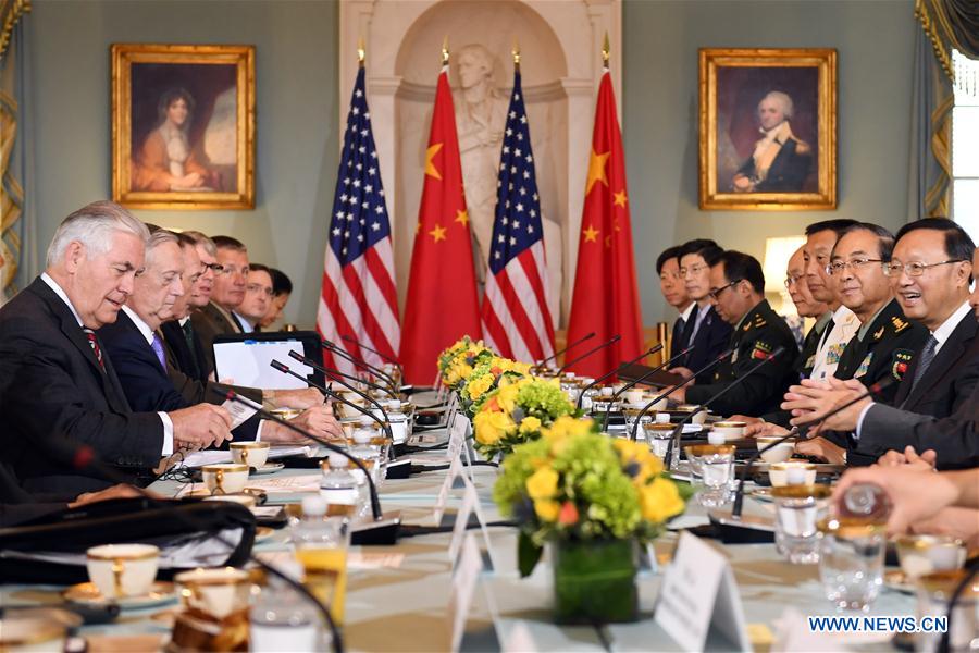 U.S.-WASHINGTON-CHINA-POLITICS-SECURITY DIALOGUE