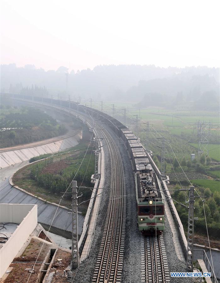 CHINA-CHENGDU-KUNMING RAILWAY-MULTIPLE TRACK-CONSTRUCTION (CN)