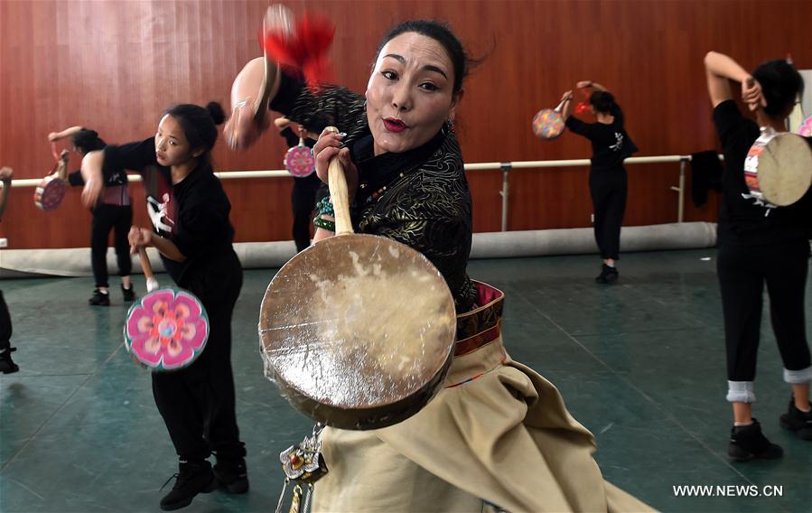 CHINA-LHASA-REBA DANCE-INHERITANCE (CN)