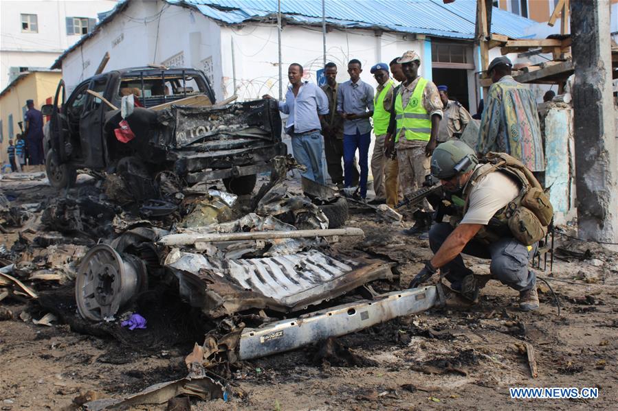 SOMALIA-MOGADISHU-CAR BOMB-ATTACK