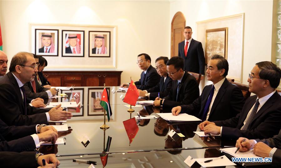 JORDAN-AMMAN-CHINESE FOREIGN MINISTER-MEETING