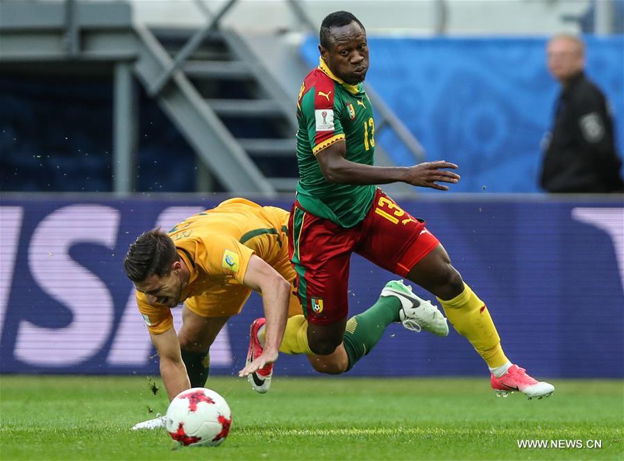 (SP)RUSSIA-ST. PETERSBURG-SOCCER-FIFA-CONFED CUP-CMR VS AUS