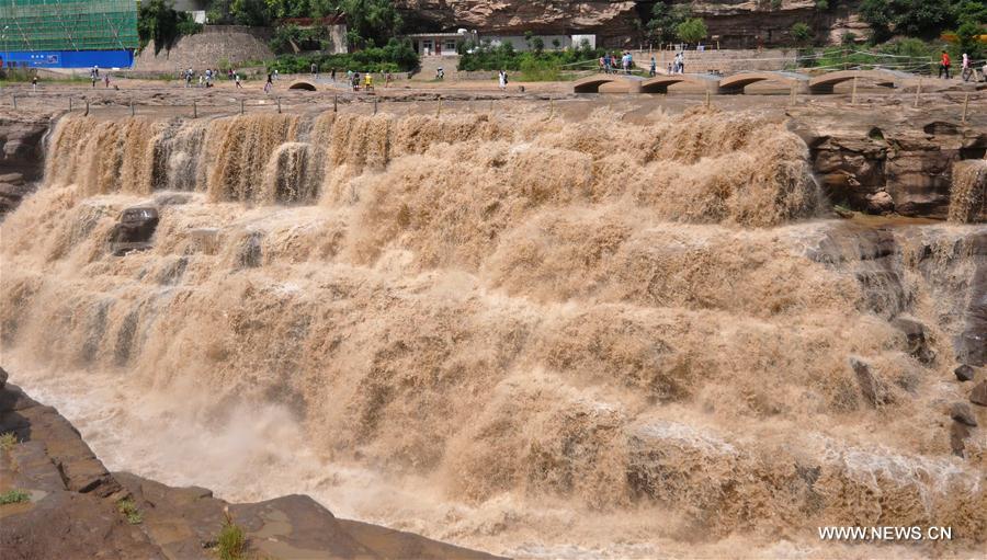 #CHINA-SHANXI-HUKOU WATERFALL (CN)