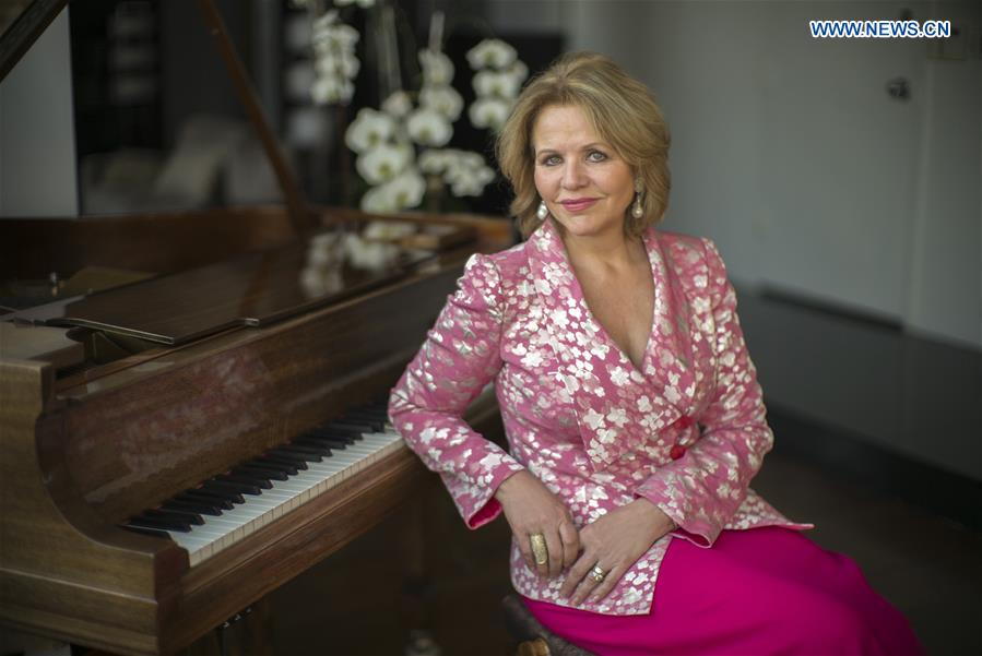 U.S.-NEW YORK-RENEE FLEMING-INTERVIEW