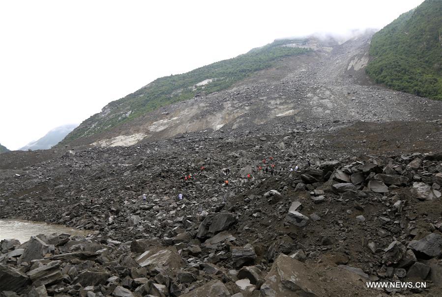 #CHINA-SICHUAN-MAOXIAN-LANDSLIDE (CN*)