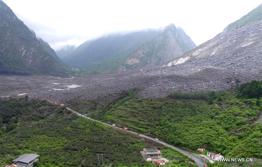 #CHINA-SICHUAN-MAOXIAN-LANDSLIDE (CN*)