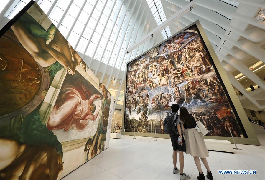 U.S.-NEW YORK-MICHELANGELO-ART EXHIBITION