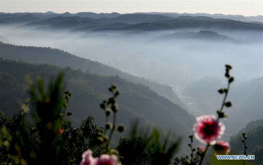 #CHINA-SHAANXI-CLOUD AND MIST-SCENERY (CN)