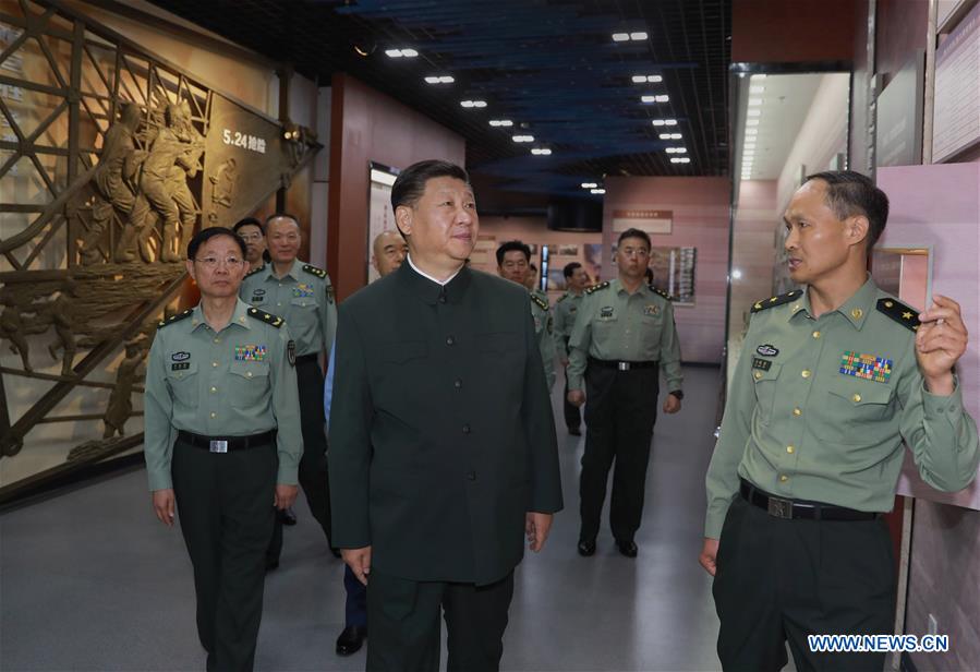 CHINA-SHANXI-XI JINPING-PLA-INSPECTION(CN)