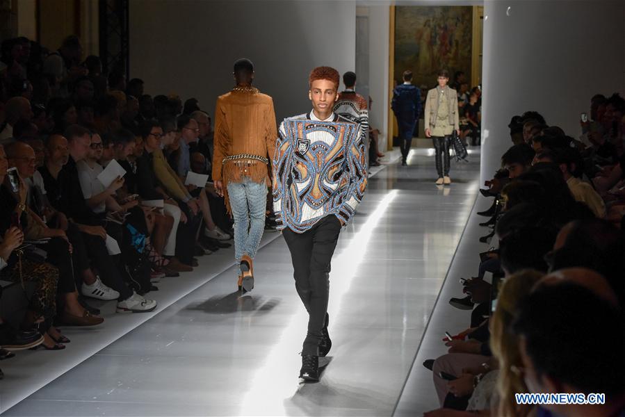 FRANCE-PARIS-MEN'S FASHION WEEK-BALMAIN