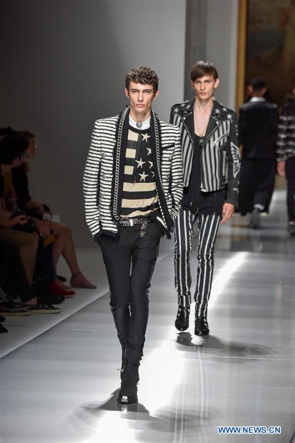 FRANCE-PARIS-MEN'S FASHION WEEK-BALMAIN
