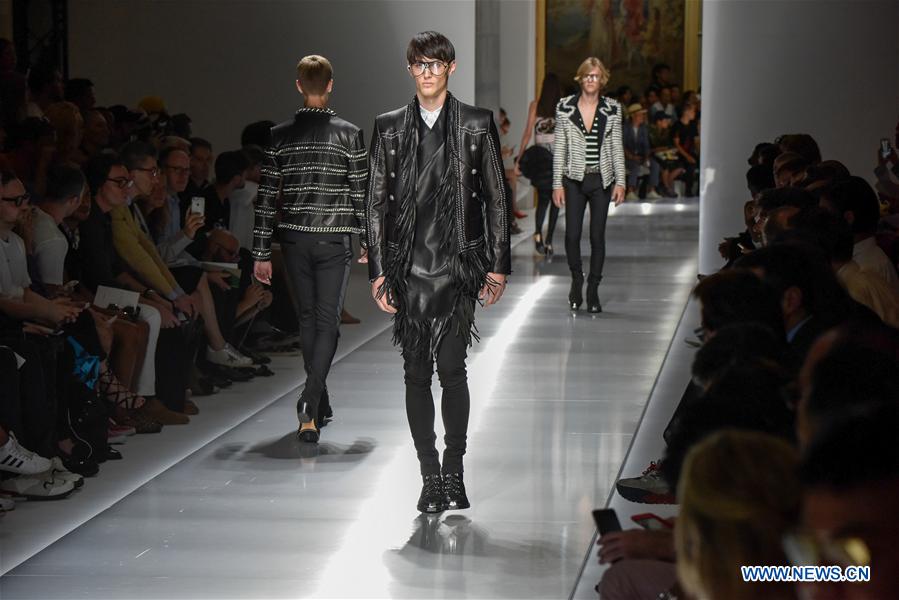 FRANCE-PARIS-MEN'S FASHION WEEK-BALMAIN