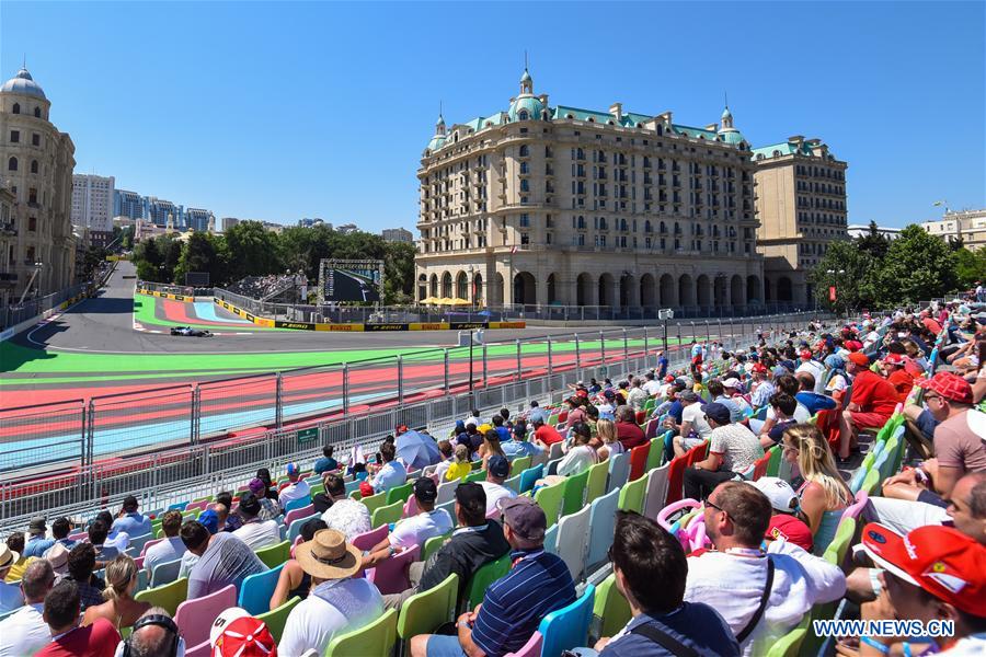 (SP)AZERBAIJAN-BAKU-2017 F1 AZERBAIJAN GRAND PRIX