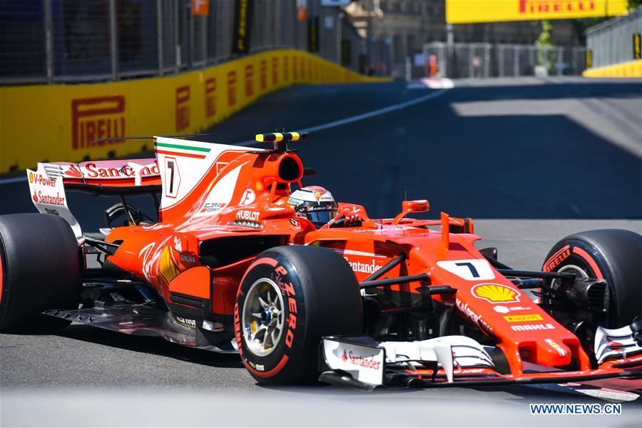 (SP)AZERBAIJAN-BAKU-2017 F1 AZERBAIJAN GRAND PRIX