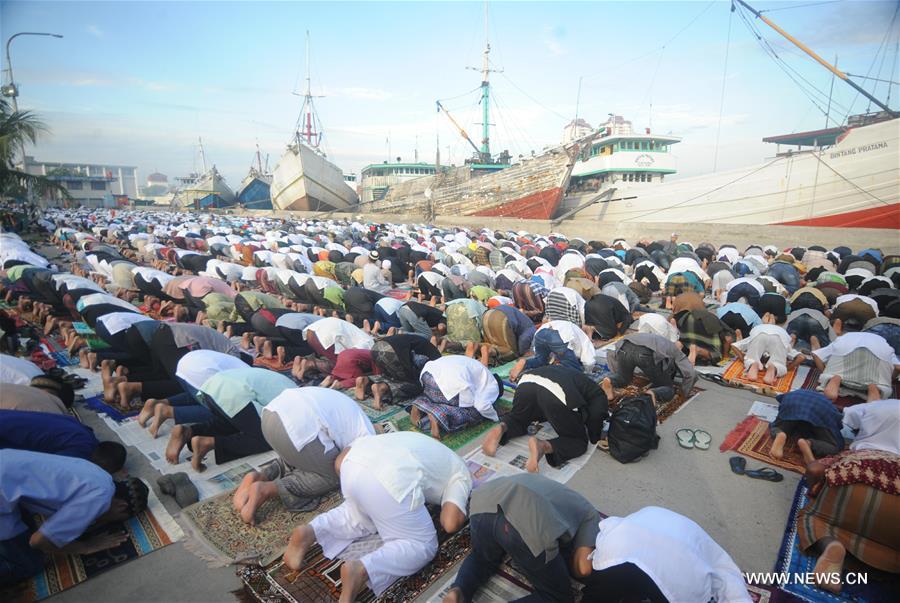 INDONESIA-JAKARTA-EID AL FITR-CELEBRATION