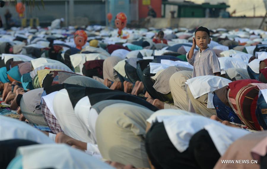 INDONESIA-JAKARTA-EID AL FITR-CELEBRATION