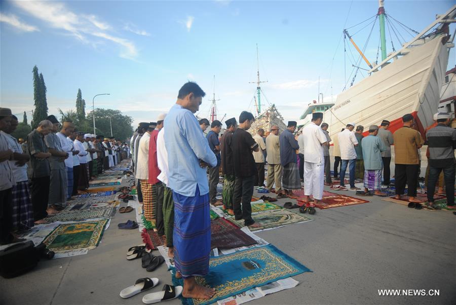 INDONESIA-JAKARTA-EID AL FITR-CELEBRATION