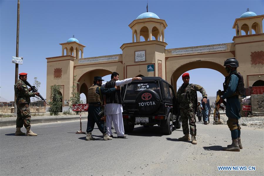 AFGHANISTAN-GHAZNI-EID AL-FITR-FESTIVAL-SECURITY