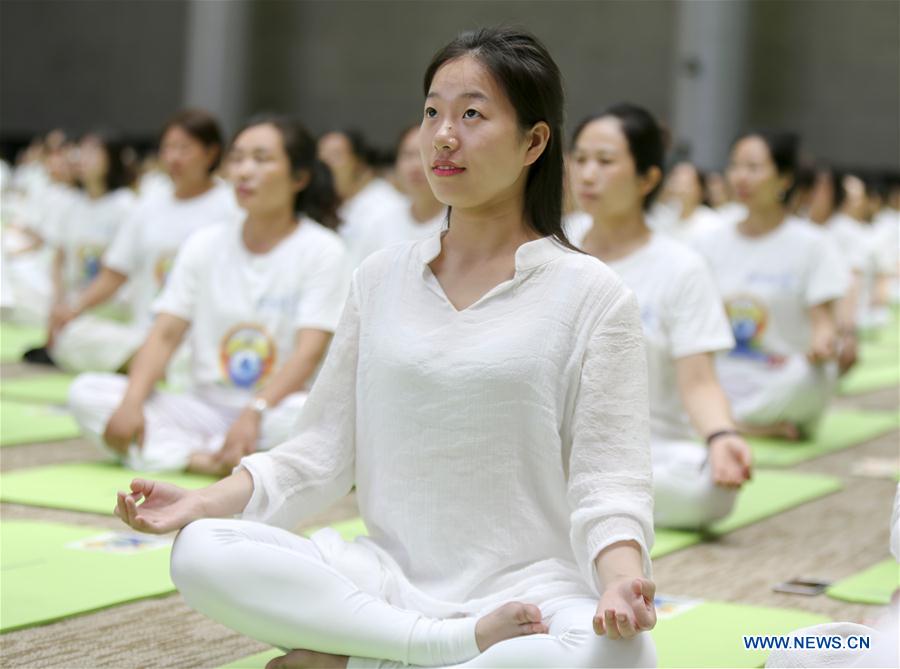 #CHINA-JIANGSU-TAIZHOU-YOGA (CN)