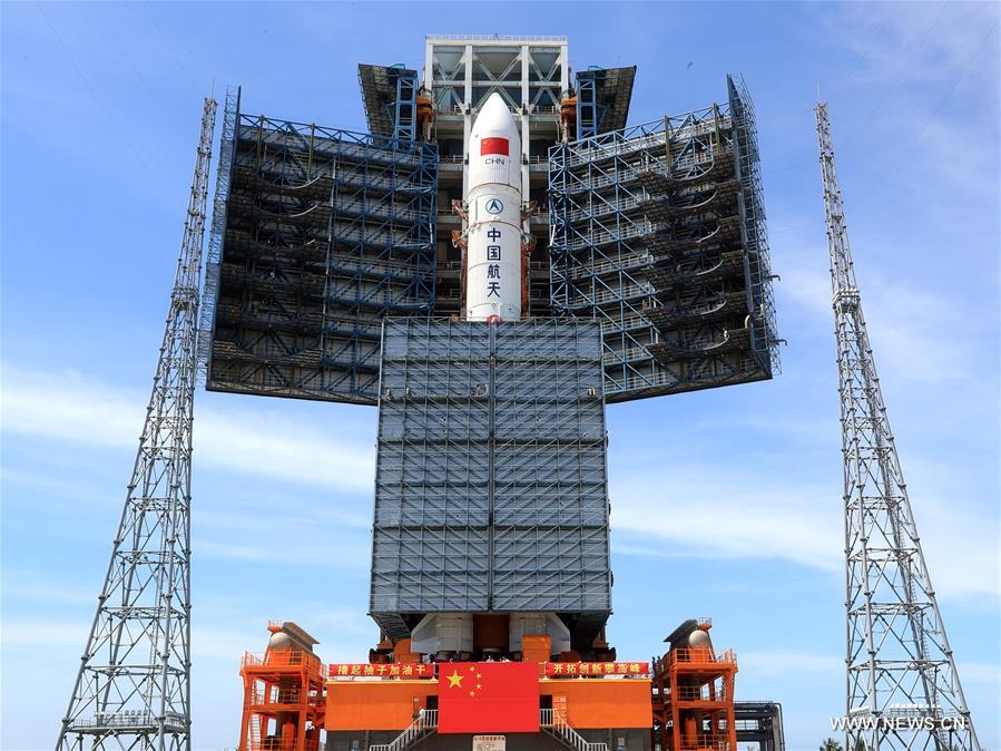 #CHINA-HAINAN-ROCKET-LAUNCHING PREPARATION (CN)
