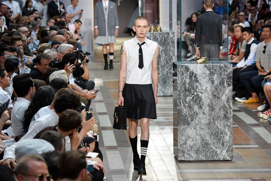 FRANCE-PARIS-MEN'S FASHION WEEK-THOM BROWNE