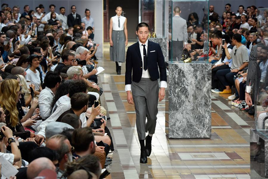 FRANCE-PARIS-MEN'S FASHION WEEK-THOM BROWNE