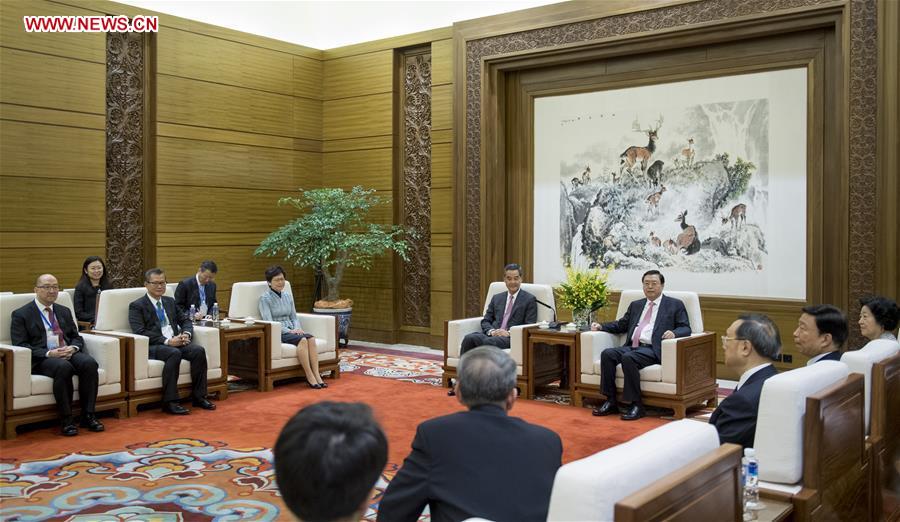 CHINA-BEIJING-ZHANG DEJIANG-EXHIBITION-HONG KONG (CN)