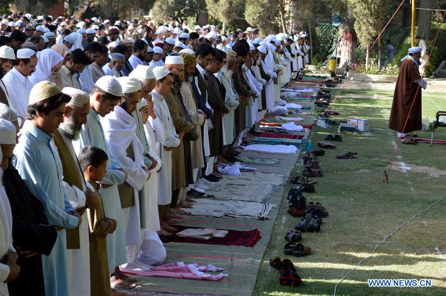 PAKISTAN-QUETTA-EID AL-FITR-PRAYER