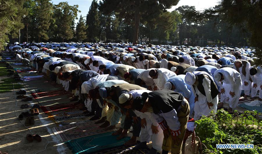 PAKISTAN-QUETTA-EID AL-FITR-PRAYER