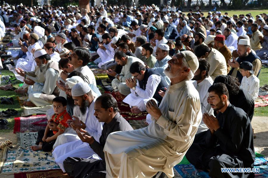 PAKISTAN-QUETTA-EID AL-FITR-PRAYER