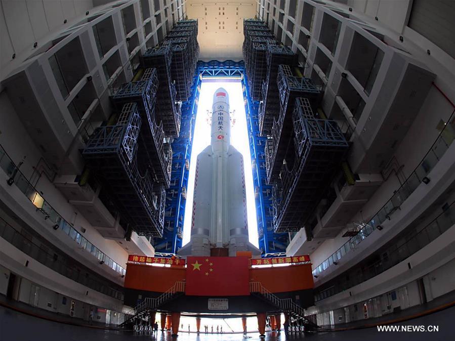 #CHINA-HAINAN-ROCKET-LAUNCHING PREPARATION (CN)
