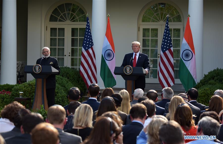 U.S.-WASHINGTON D.C.-INDIA-MODI-VISIT-TRUMP