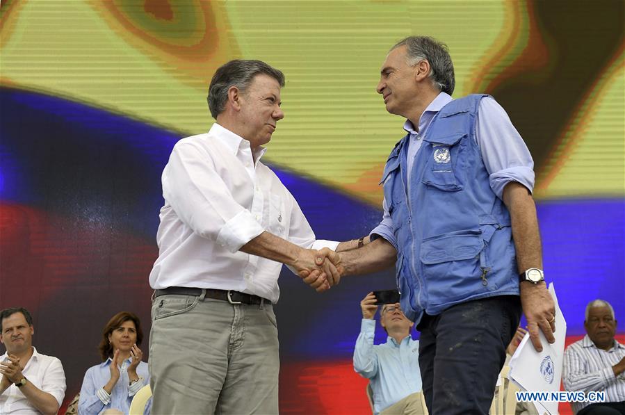 COLOMBIA-META-POLITICS-FARC-WEAPONS-HANDOVER