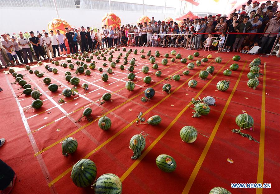 CHINA-HENAN-FESTIVAL-WATERMELON (CN)