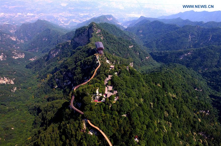 CHINA-SHAANXI-SHAOHUA MOUNTAIN-SCENERY (CN)