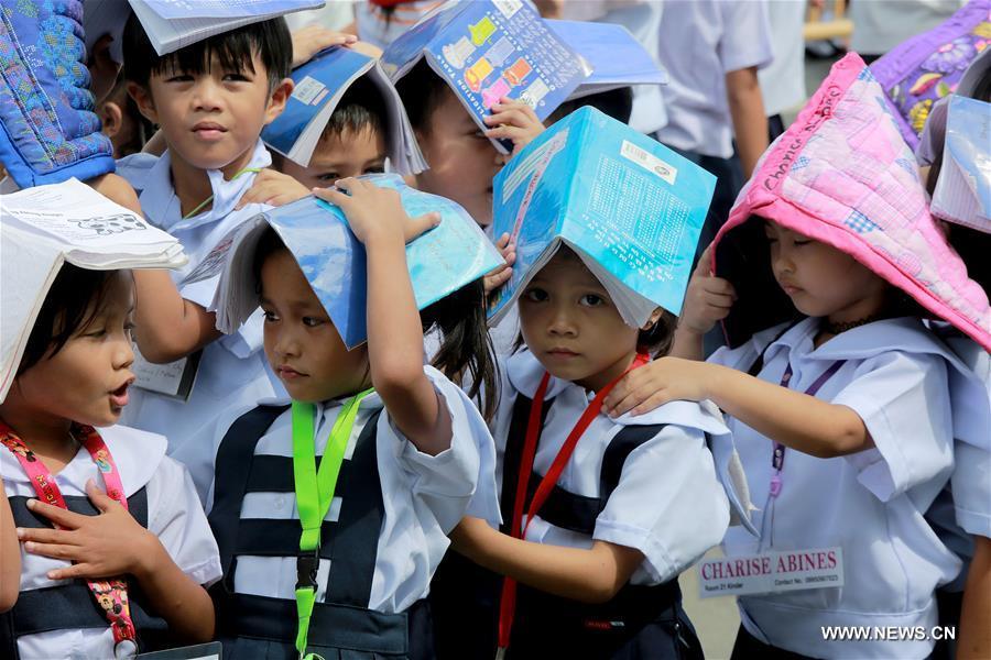 PHILIPPINES-QUEZON CITY-NATIONAL SIMULTANEOUS EARTHQUAKE DRILL