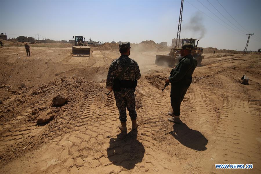 MIDEAST-GAZA-BUFFER-ZONE