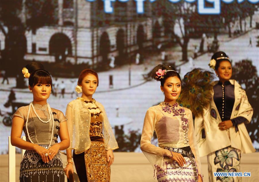 MYANMAR-YANGON-DRESSING STYLE SHOW