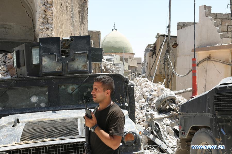 IRAQ-MOSUL-AL-NURI MOSQUE-RECAPTURE