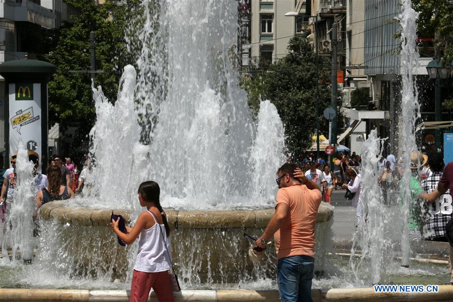 GREECE-ATHENS-HEAT WAVE