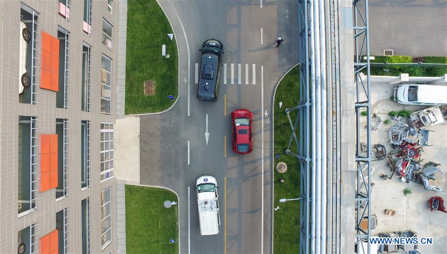 CHINA-TIANJIN-DRIVERLESS CAR COMPETITION (CN)